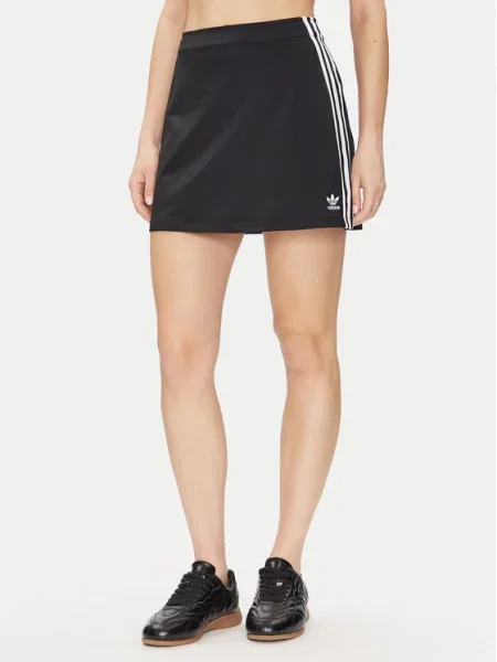 Adidas Trapézová sukňa adicolor čierna