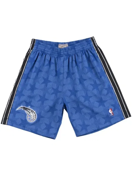 Pantaloni scurți Mitchell & Ness albastru