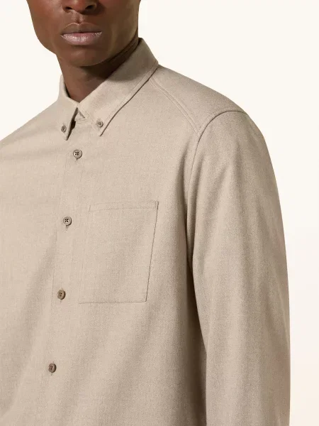 Drykorn Košile Liet Comfort Fit světle hnědá