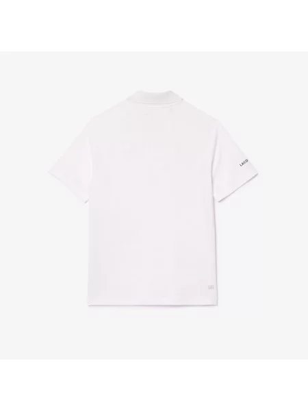 Классическое поло Lacoste белое