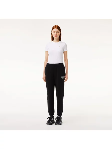 Joggery Lacoste z nadrukiem do biegania