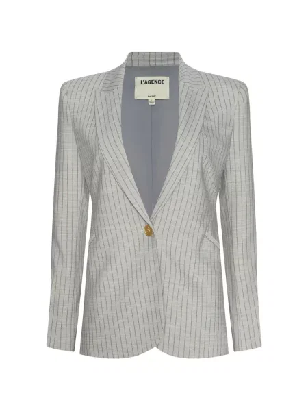 Sacou L'agence cu dungi gri