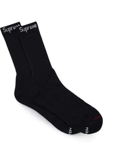 Șosete Supreme cu imagine negru