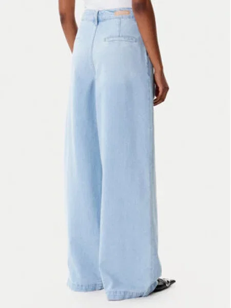 Armani Exchange Džinsai Wide Leg mėlyna