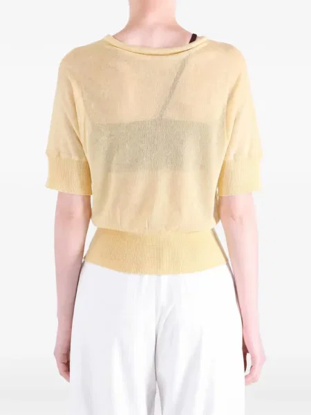Pulover Paloma Wool de lână galben