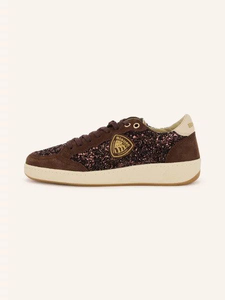 Blauer Sneakersy Olympia S Flitry tmavě hnědá