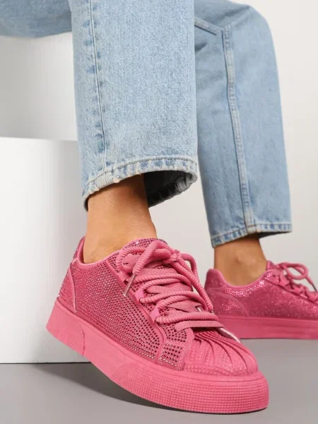 Sneakers Lisariana Fucsia roz