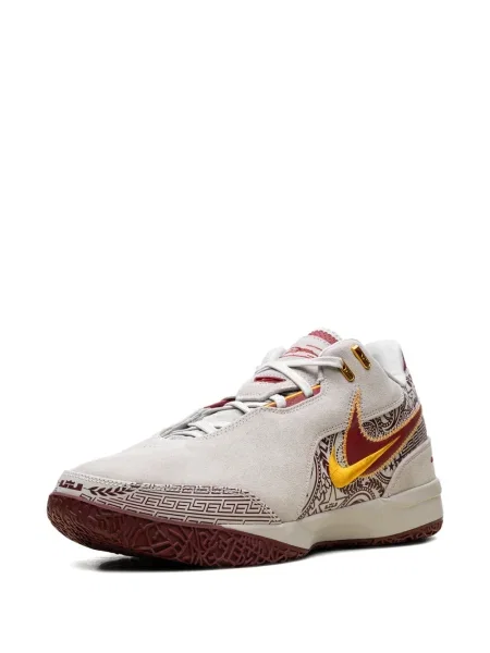 Маратонки Nike Air Jordan с връзки с дантела сиво