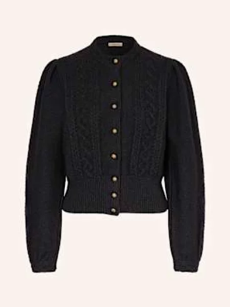 Gottseidank Dzianinowa Kurtka W Stylu Janker Lea Z Wełny Merino grau