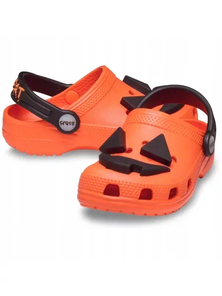 Chodaki Dla Dzieci Crocs Classic Jack O Lantern Lights Clog czarne