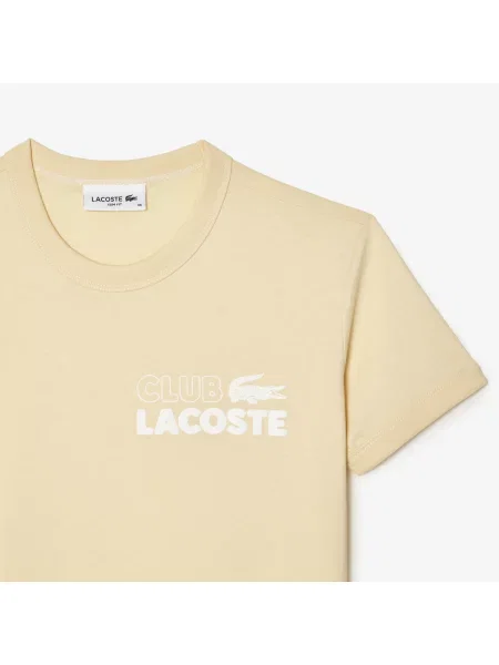 Футболка Lacoste желтая