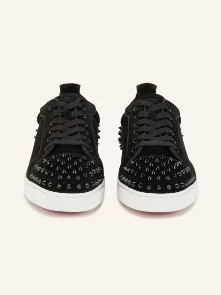 Christian Louboutin Sneakersy Louise Junior Z Nitami schwarz czarne