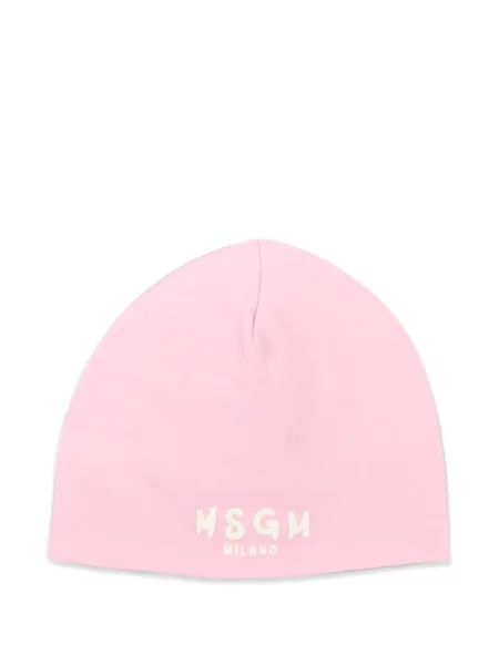 Czapka dziecięca Msgm różowa