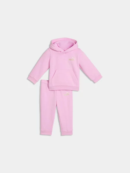 Дитячий Спортивний костюм PUMA Loungewear Set Fl комбінований верх рожевий