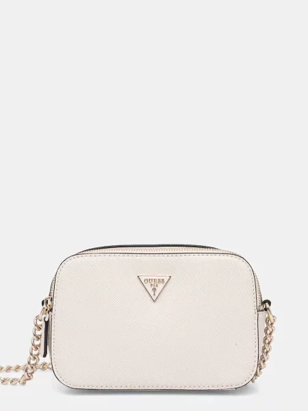 Guess geantă crossbody pentru femei NOELLE bej