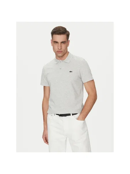 Lacoste Pólóing Regular Fit szürke