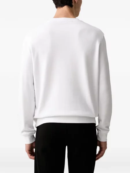 Pulover Karl Lagerfeld cu imagine alb