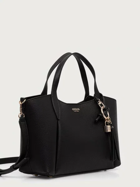 Guess geantă crossbody MELODY negru