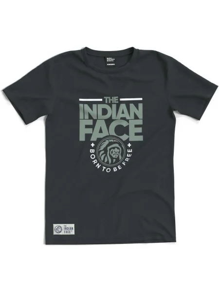 Tričko The Indian Face sivá