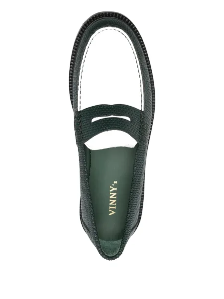 Pantofi loafer Vinny's verde