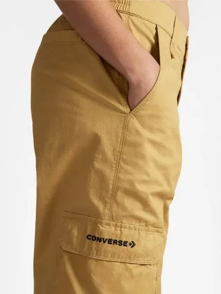 Повседневные брюки Converse без косточек коричневые