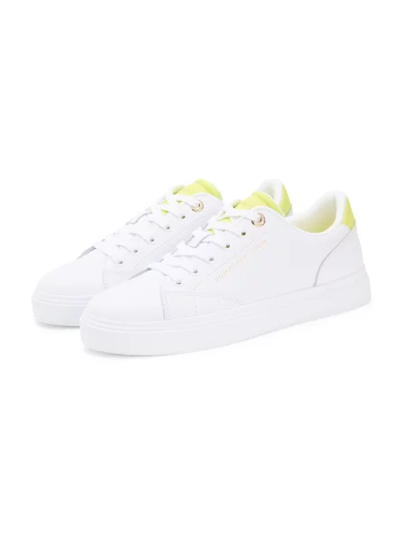 Sneakerși Tommy Hilfiger alb