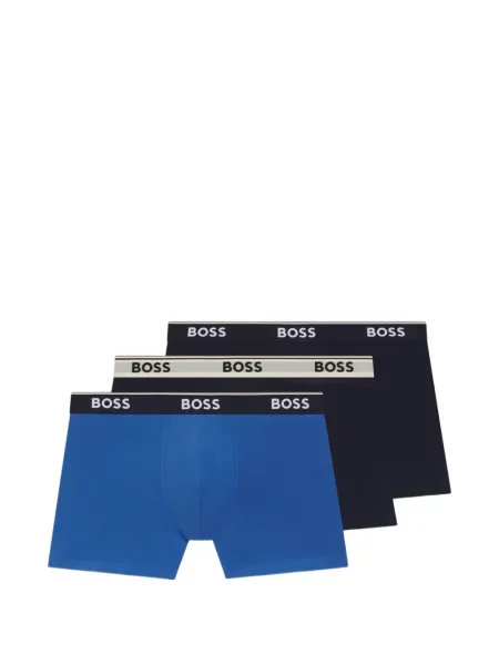 Boxeri Boss cu autograf albastru