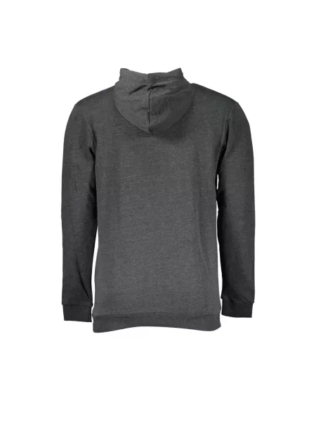 Bluza z kapturem Sergio Tacchini z kapturem polarowa szara