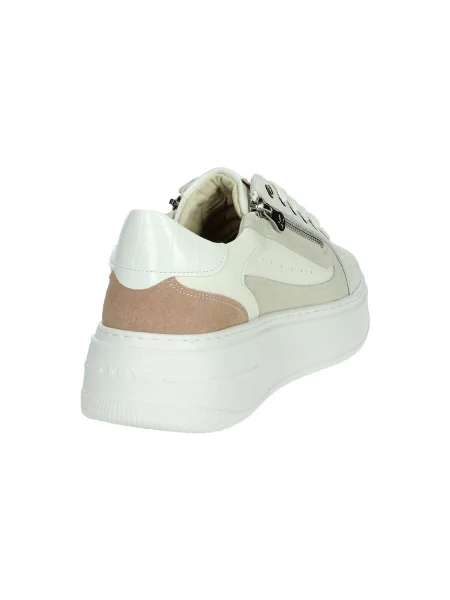 Pantofi Keys alb