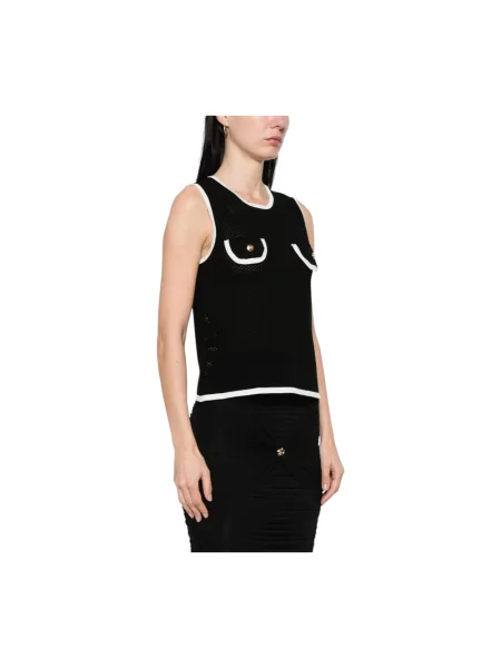 Top Elisabetta Franchi czarny