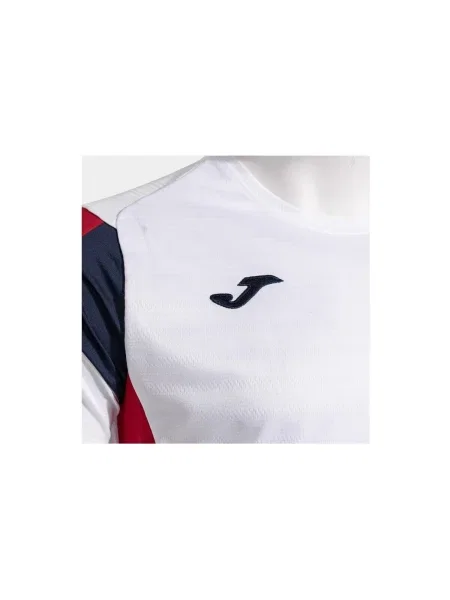 Pánske tričko Joma Montreal white/red biela