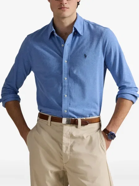 Semišové boxerky Polo Ralph Lauren s kapucí s přezkou bílé