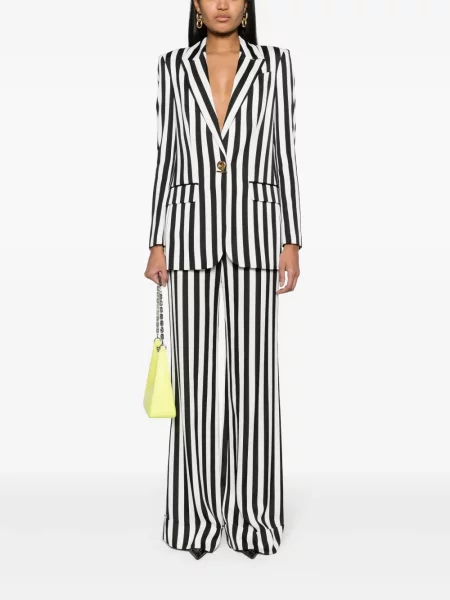 Švarkas Moschino satininis juoda