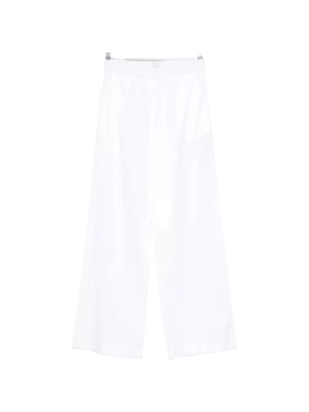 Pantaloni Eleventy alb