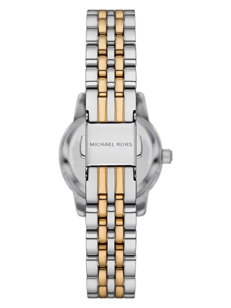MICHAEL Michael Kors Ceas analogic LEXINGTON safir / auriu transparent argintiu