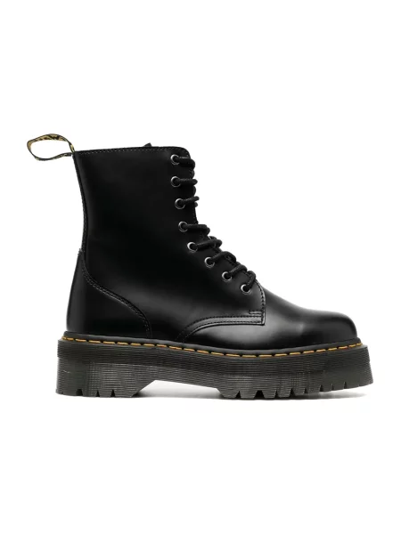 Botki Dr. Martens skórzane retro czarne