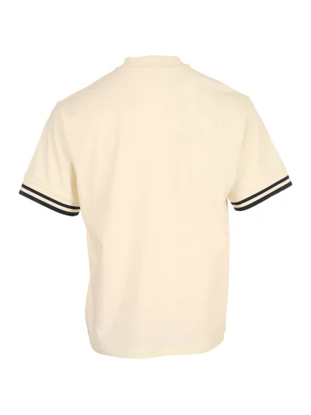 Tričko FRED PERRY Bold Tipped Tshirt Ecru XL
