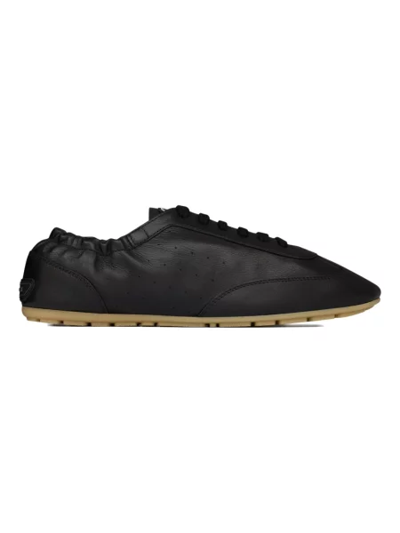 Sneakersy Saint Laurent skórzane czarne