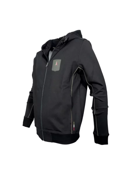 Bluza z kapturem Aeronautica Militare z kapturem czarna