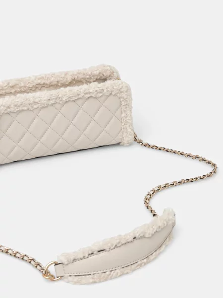 Сумочка Guess CRISTI бежевий
