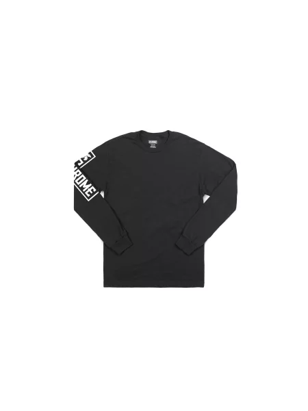 Chrome Industries Flying Lion Long Sleeve Mężczyźni Bluzy i bluzy z kapturem Chrome Size: M czarny
