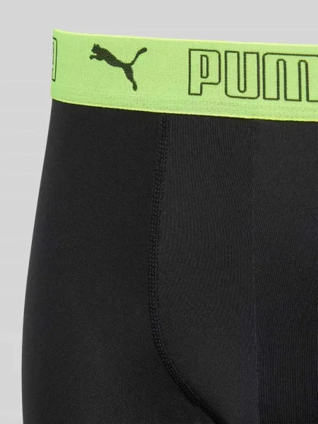 Bokserki z mikrofibry PUMA Sport dwupak Odzież 4 czarny