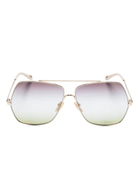 Ochelari de soare Chloé Eyewear auriu