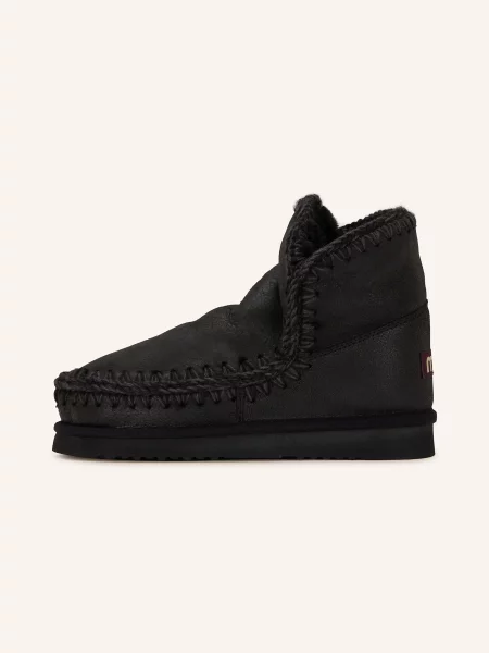Mou Botki 18 Special Leather schwarz czarne