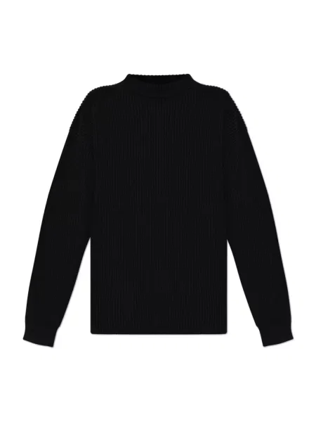 Sweter Jil Sander wełniany czarny
