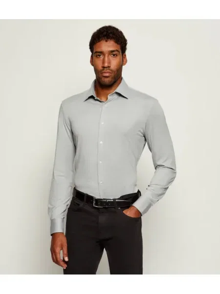 BOSS BLACK Cămașă negru
