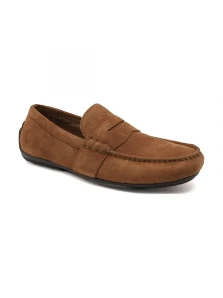 POLO RALPH LAUREN De piele mocasini maro