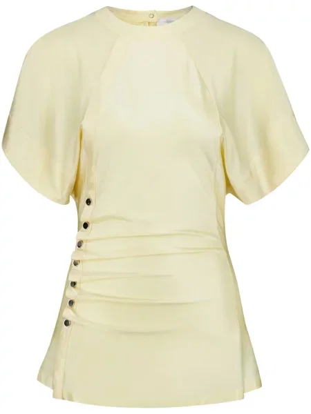 Bluzka Rabanne drapowana