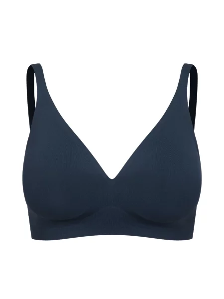 Cfab Melltartó Comfort Push-Up BH tengerészkék