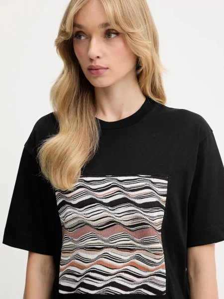 Missoni póló fekete